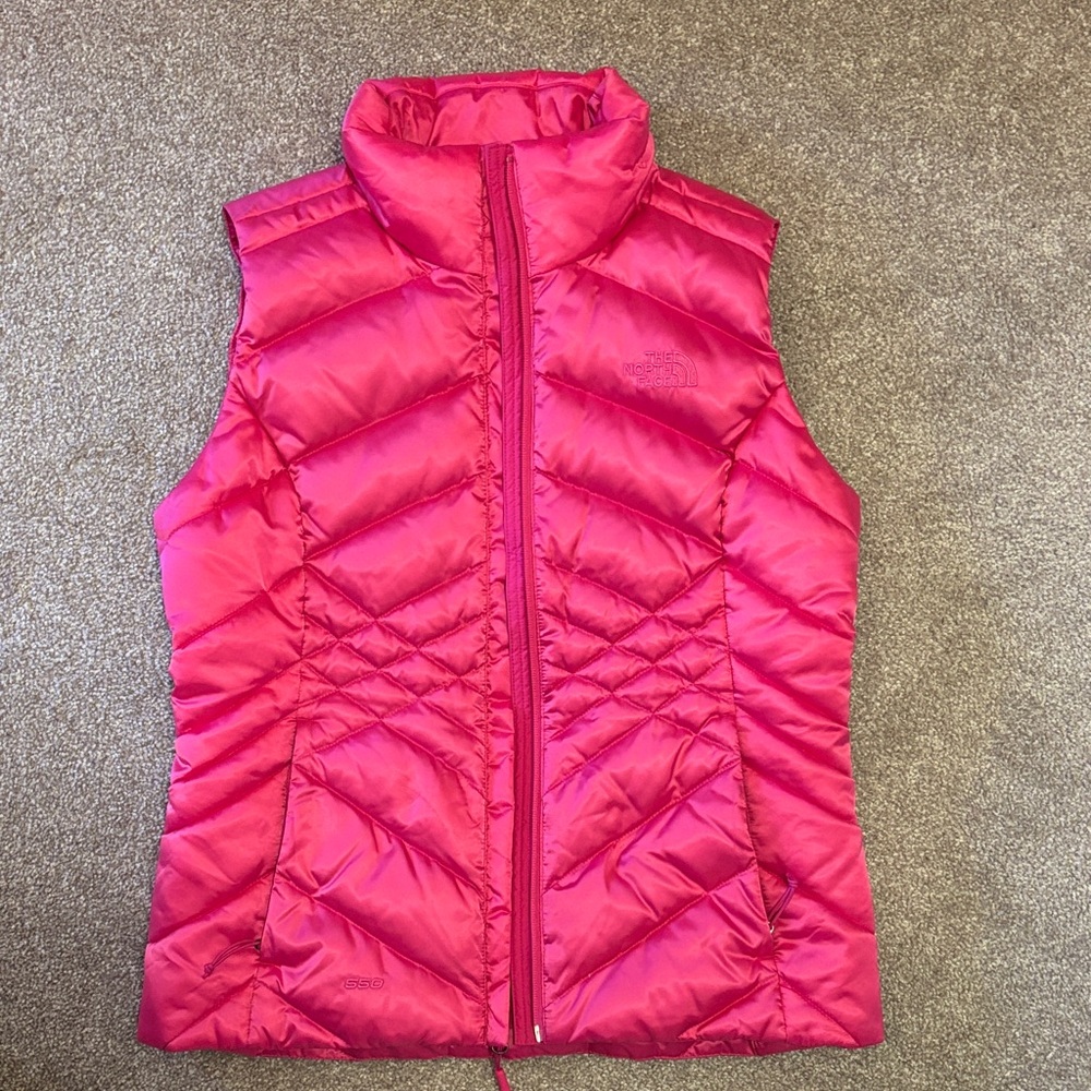 The North Face Women's Vibrant Pink Quilted Vest